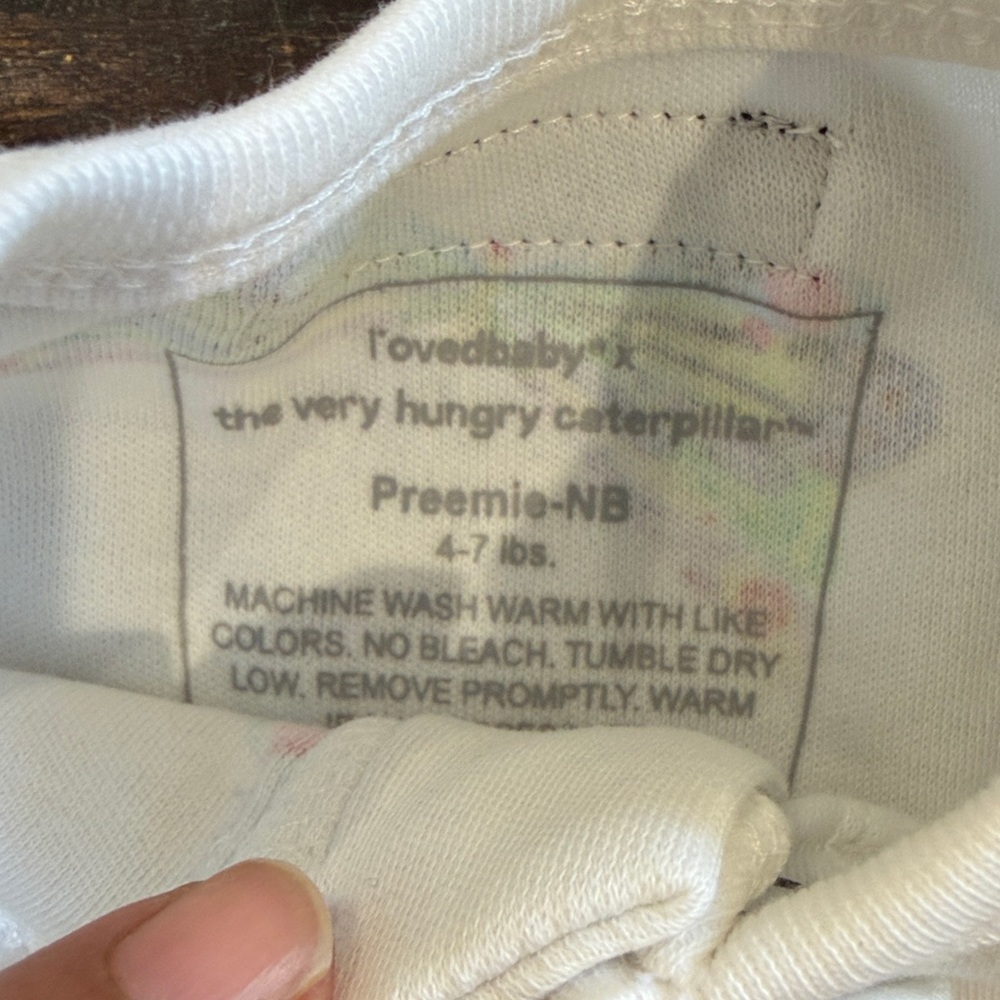 L'ovedbaby White Footed One-Piece Butterfly Organic — image 3 of 8